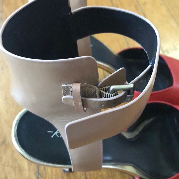 Kenneth Cole Ankle Strap Heels - Picture 2 of 5